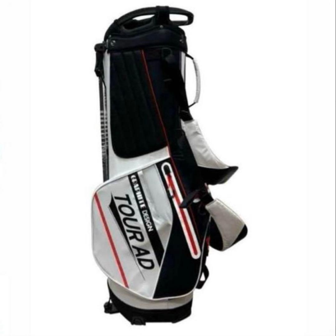グラファイトデザイン TOUR AD キャディーバック 2023年モデル 白