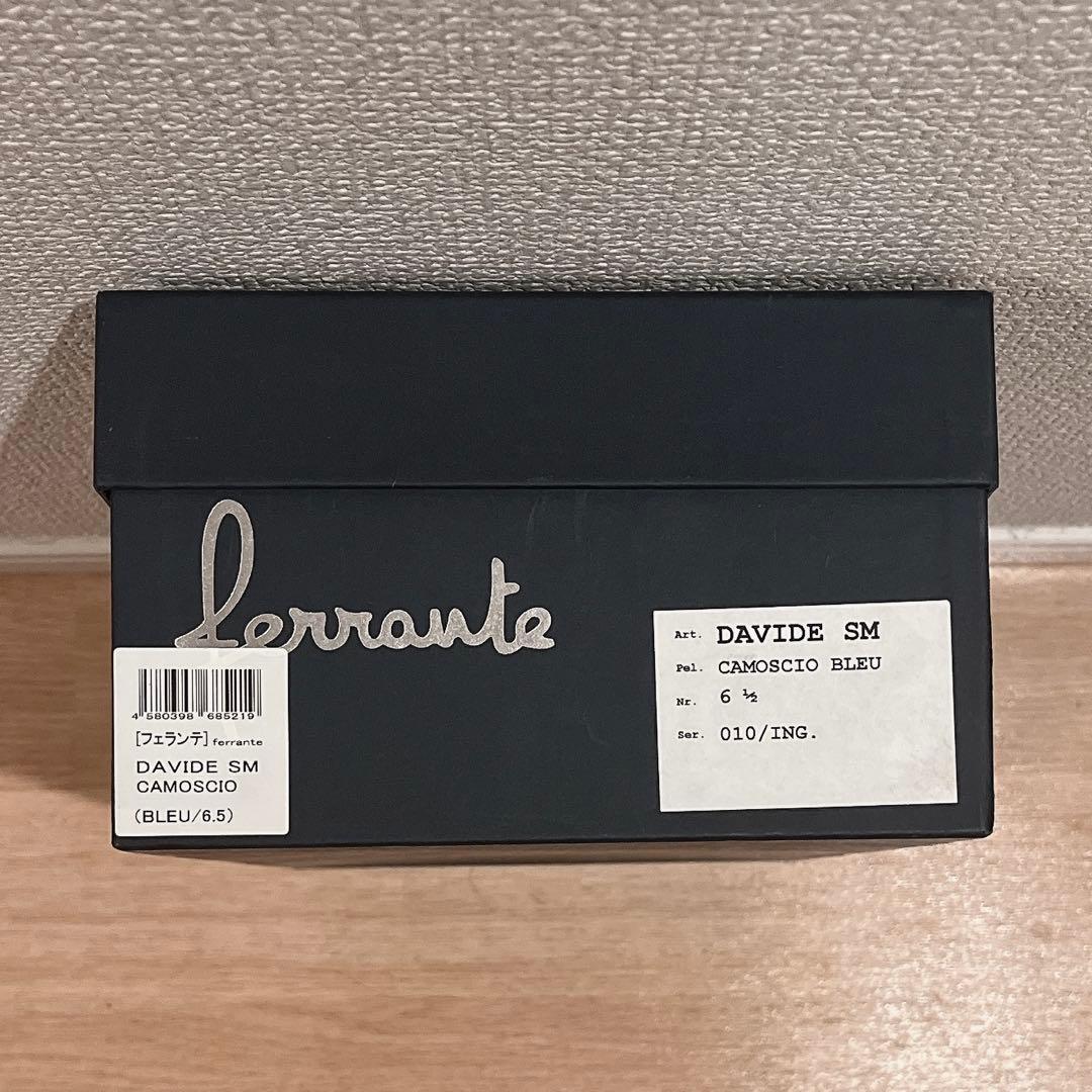 フェランテ 外羽根 プレーントウ 6.5