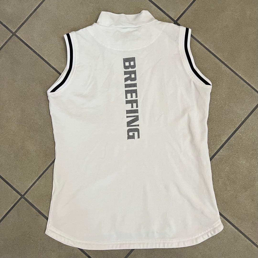 BRIEFING ブリーフィング　タンクトップ　ノースリーブ　ハイネック　ロゴ