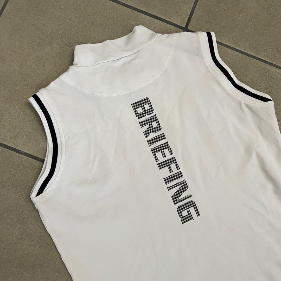 BRIEFING ブリーフィング　タンクトップ　ノースリーブ　ハイネック　ロゴ