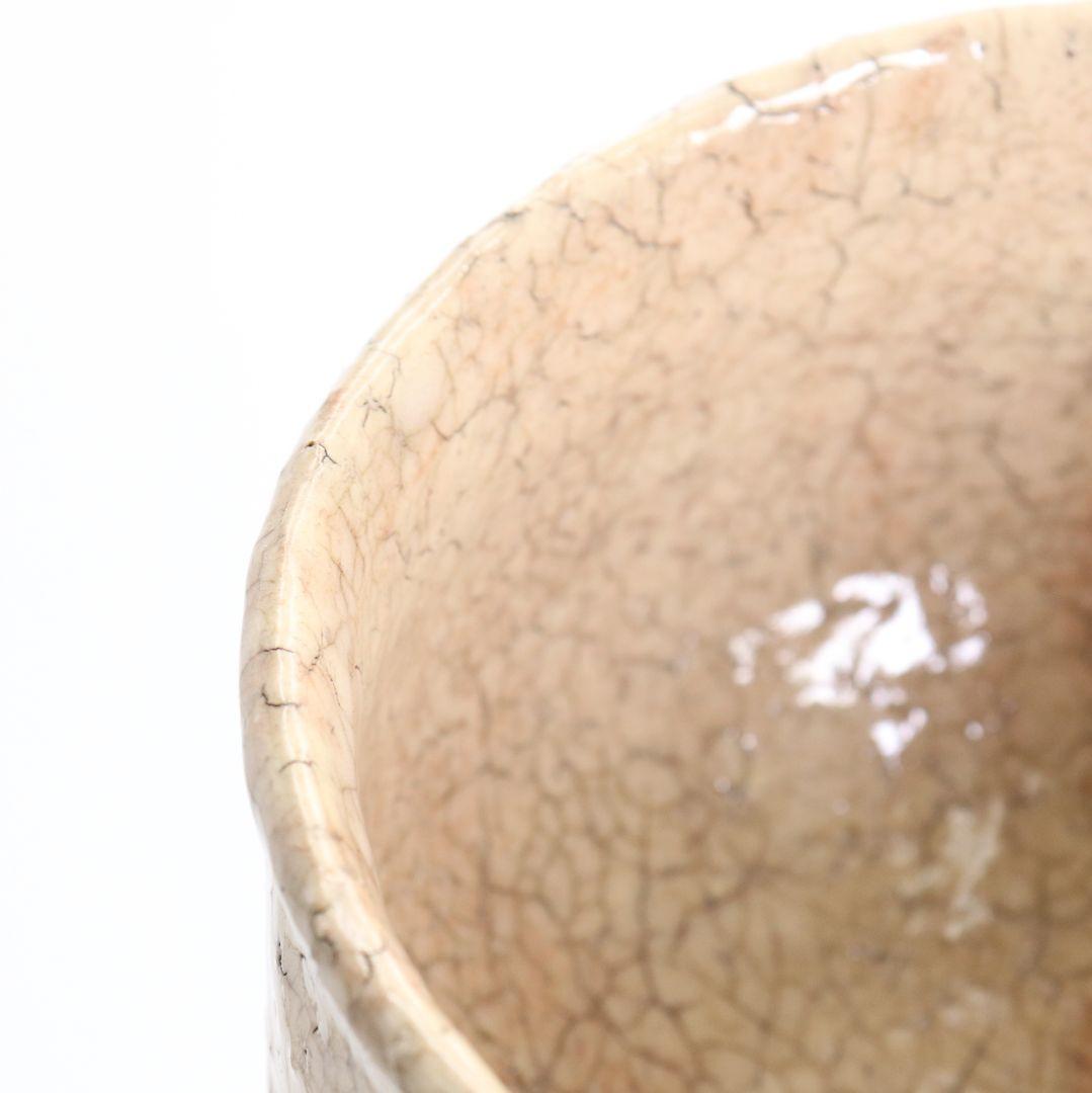 九世 坂高麗左衛門作 萩焼 茶碗 表千家十三代 即中斎書付　SX638　DD