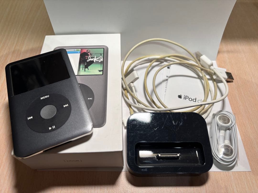 iPod classics 120GB 第6.5世代 ブラック 箱あり