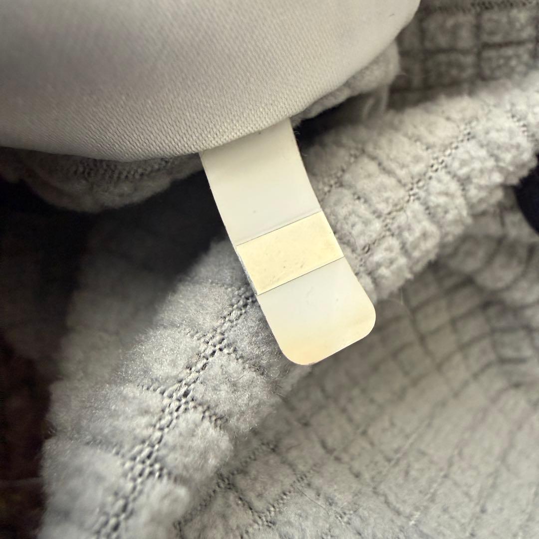 裏起毛　マスターバニー　ジャケット　ブルゾン　M〜L相当　紺　濃紺　ネイビー　4