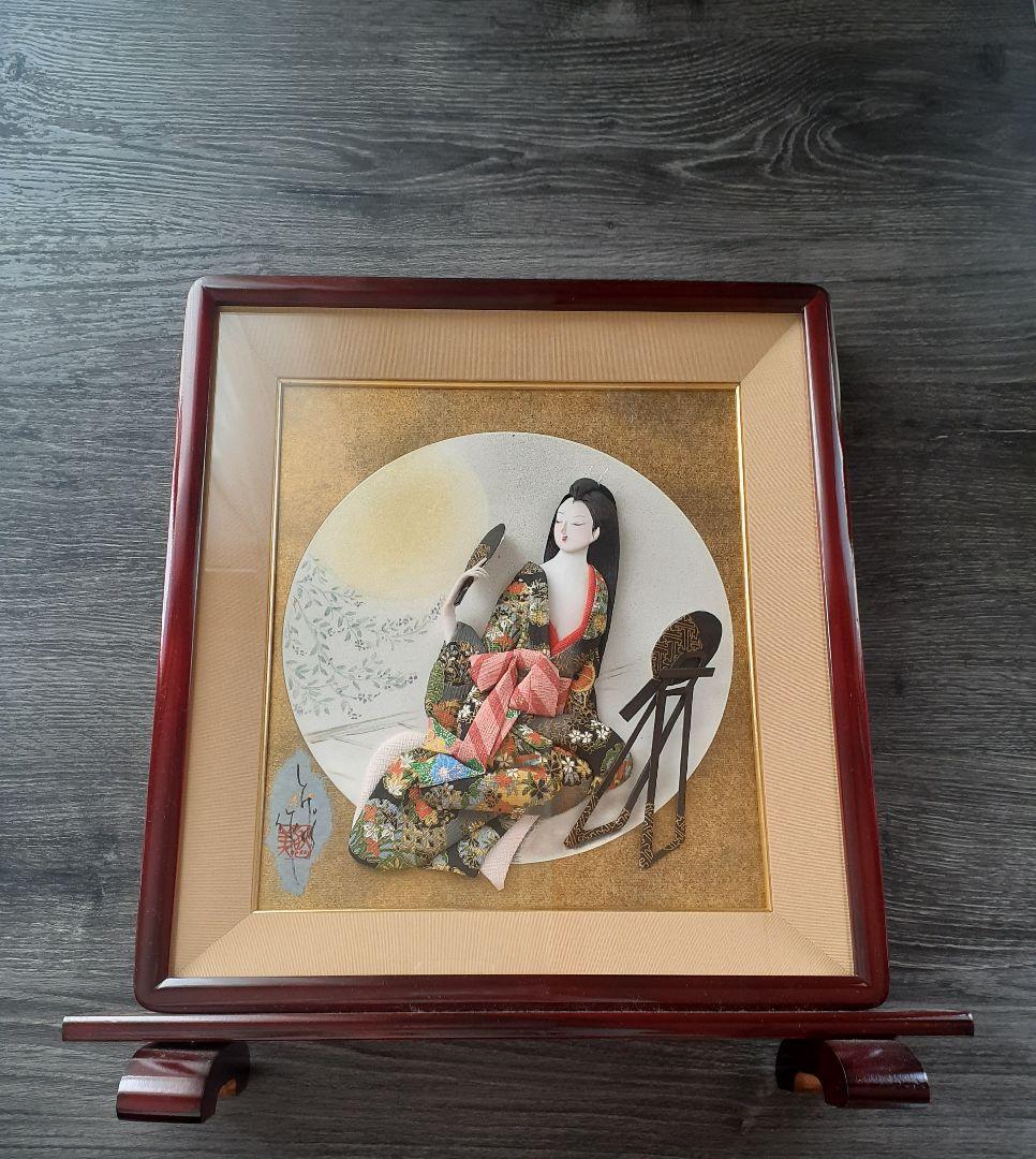 和紙人形　作家　千代紙