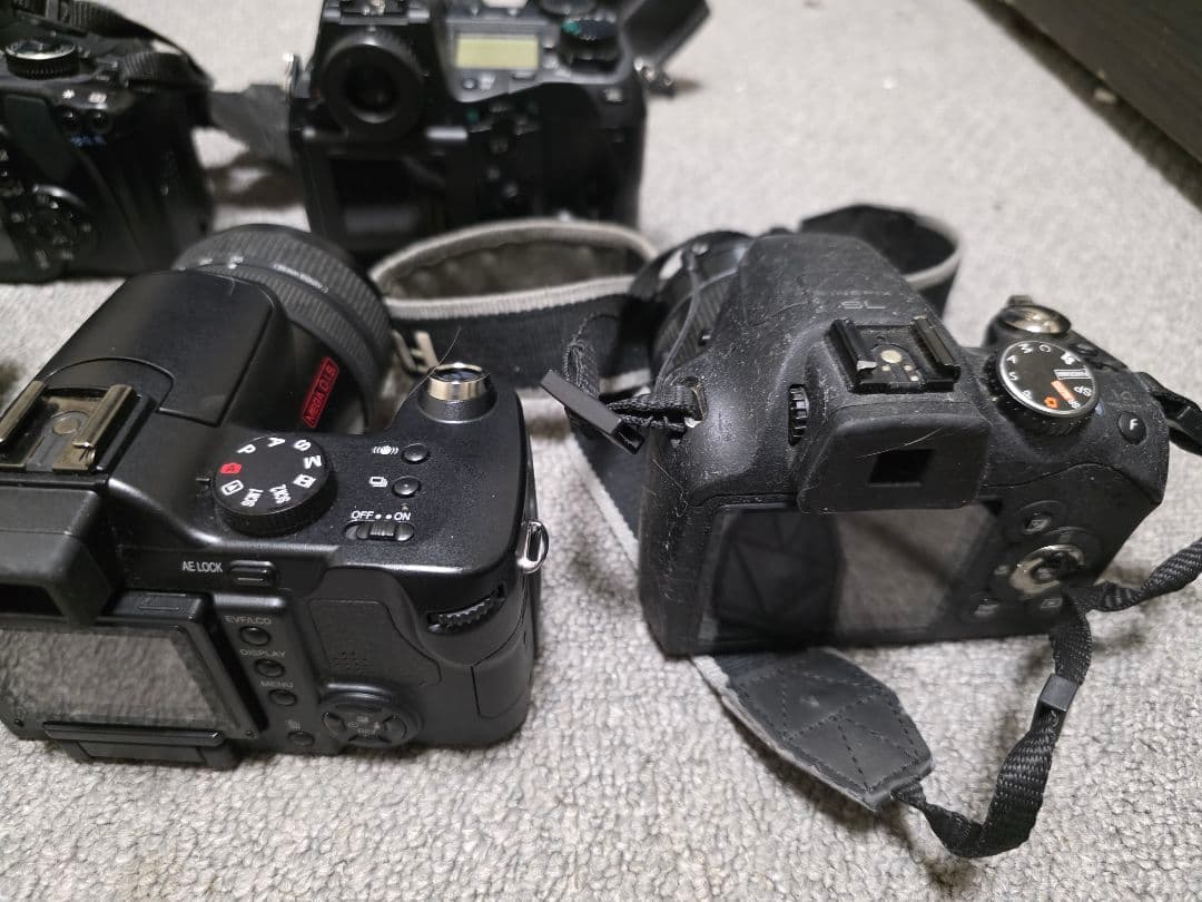 カメラ5点セット CANON OLYMPUS FUJIFILM PANSONIC