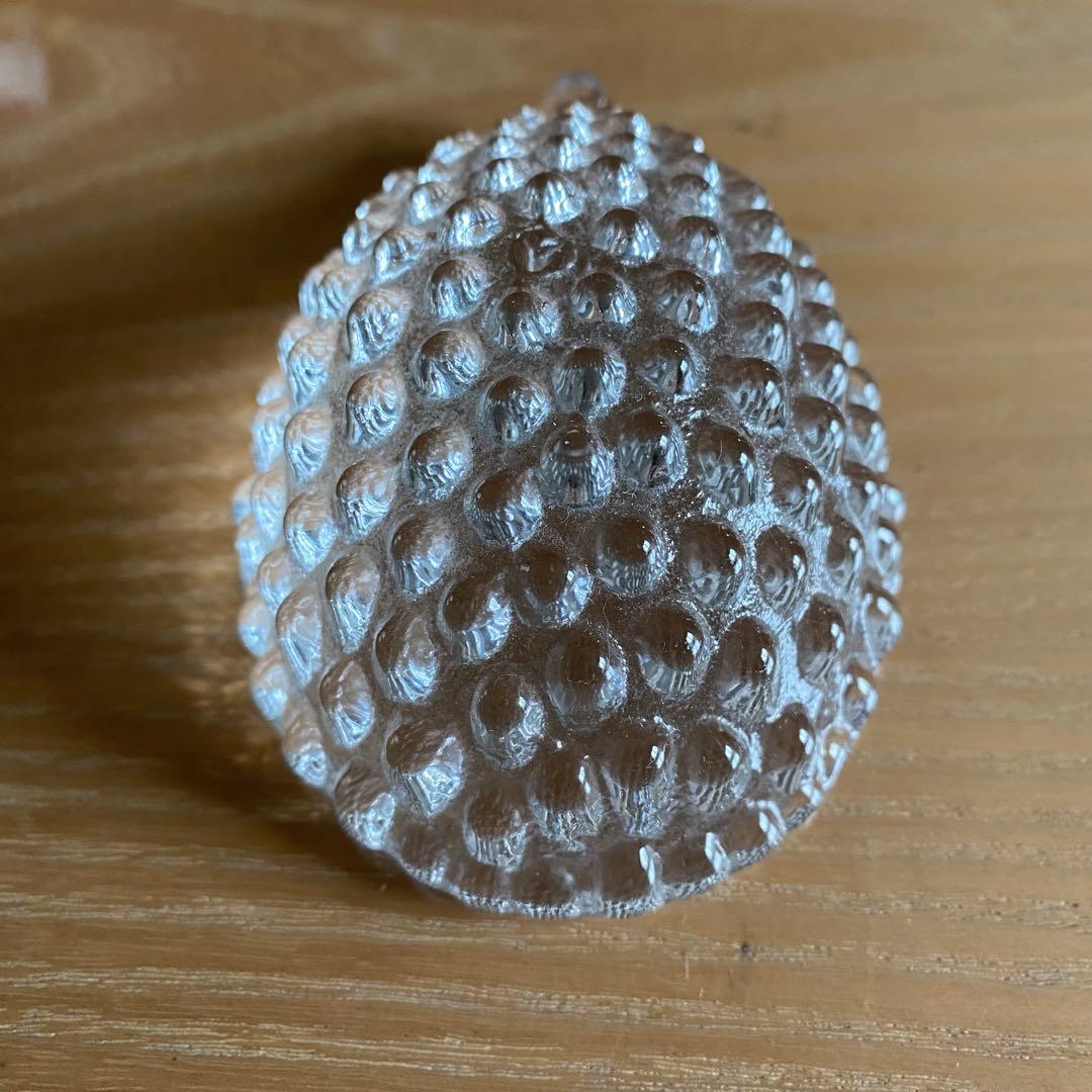 ハリネズミ　ガラス製　スウェーデン　北欧暮らしの道具店