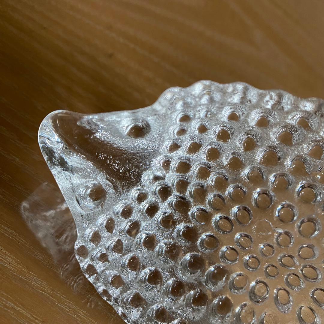 ハリネズミ　ガラス製　スウェーデン　北欧暮らしの道具店