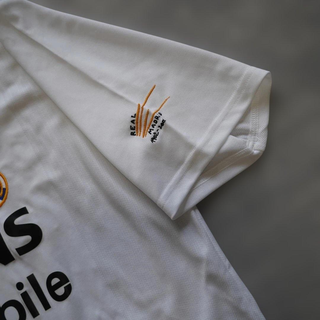 02/03 adidas レアル　マドリード　ジダン　直筆サイン　ユニフォーム