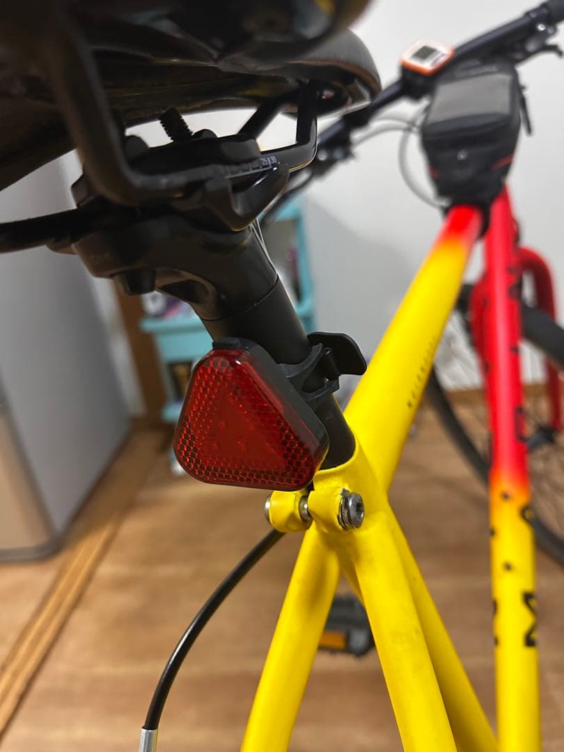 MARLIN クロスバイク レッド/イエロー/グリーン引き取り設定