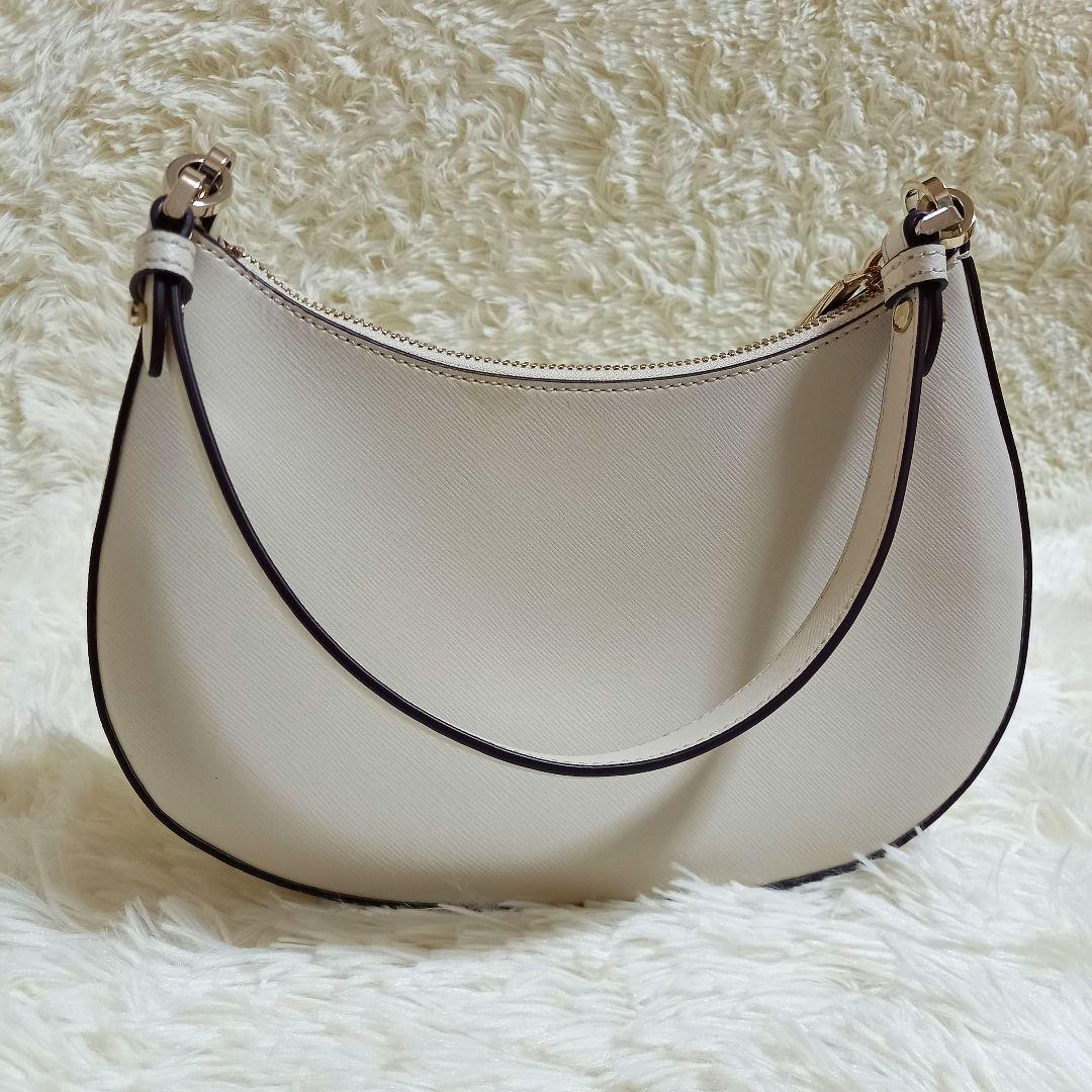 Kate Spade 2way ステイシー クロスボディバッグ ハーフムーン