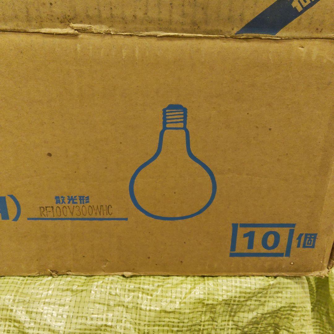 東芝 レフランプ RF100V300W E39 10個セット