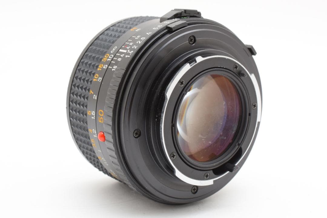 【美品】ミノルタ MD 50mm F1.4 レンズ #2722272