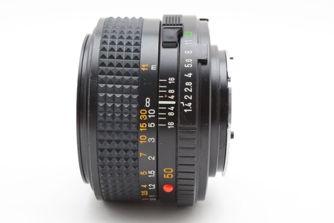 【美品】ミノルタ MD 50mm F1.4 レンズ #2722272