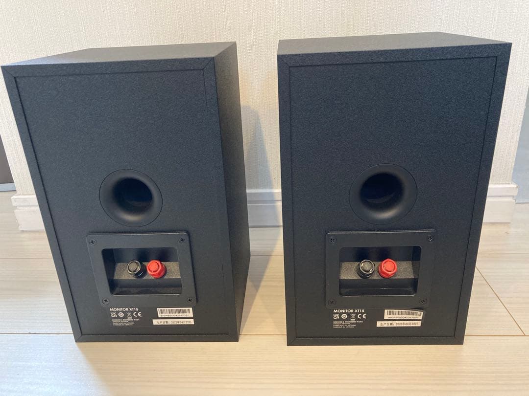 ポークオーディオ POLK ブックシェルフスピーカー MXT15（2台1組）