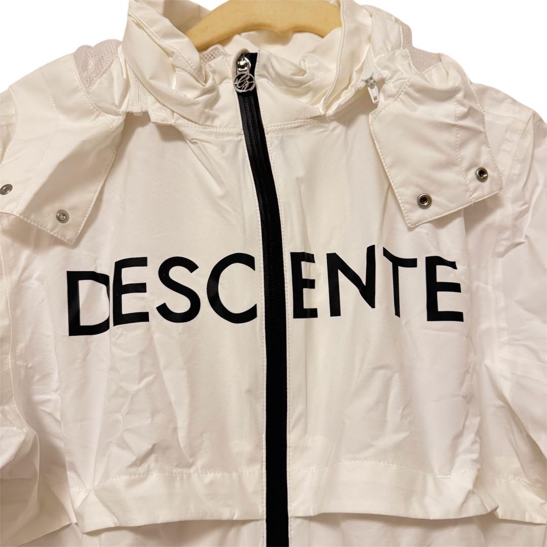 DESCENTE デサントゴルフ　レディース レインコート ホワイト　S