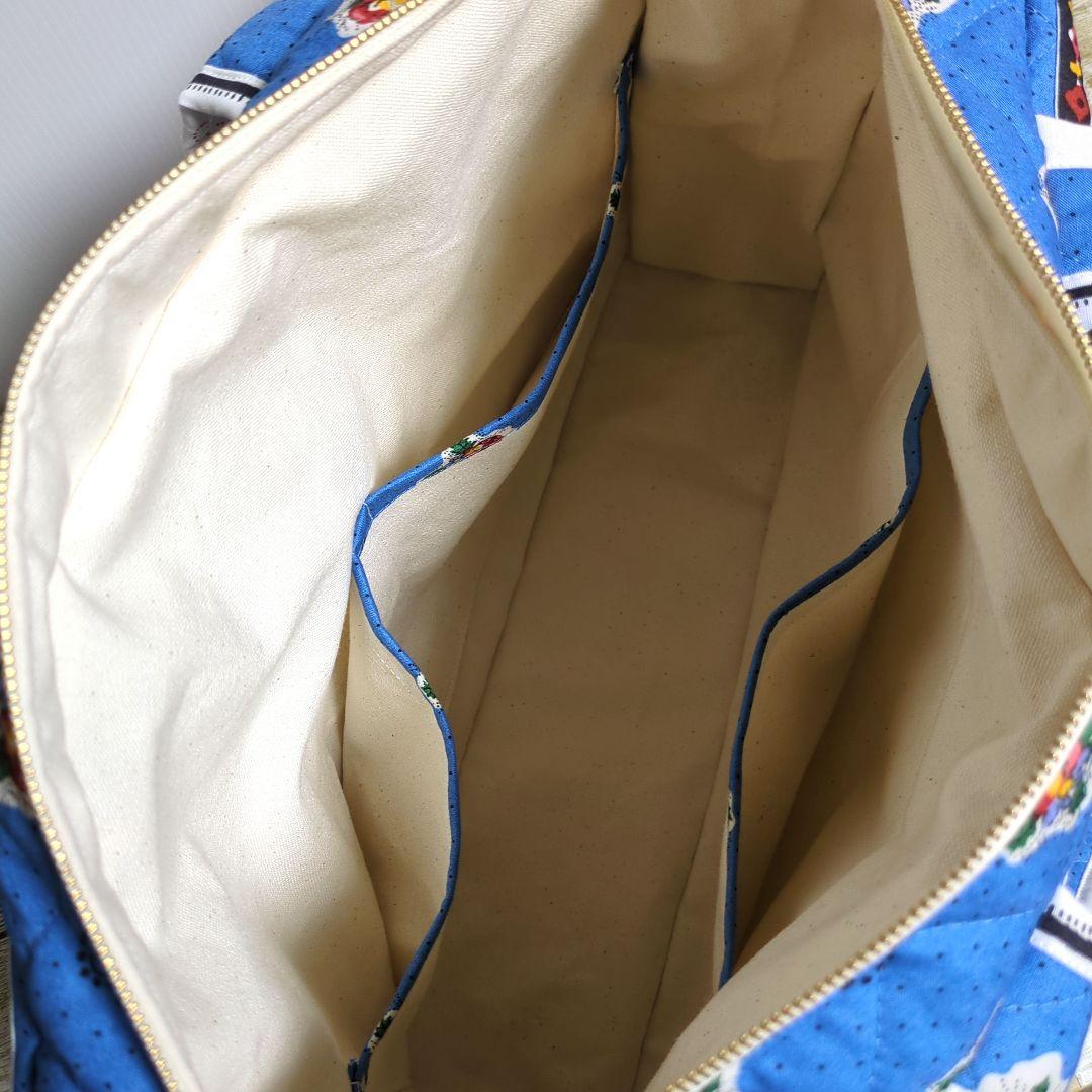 スクエアバッグ　ペットボトルカバー　ハンドメイド