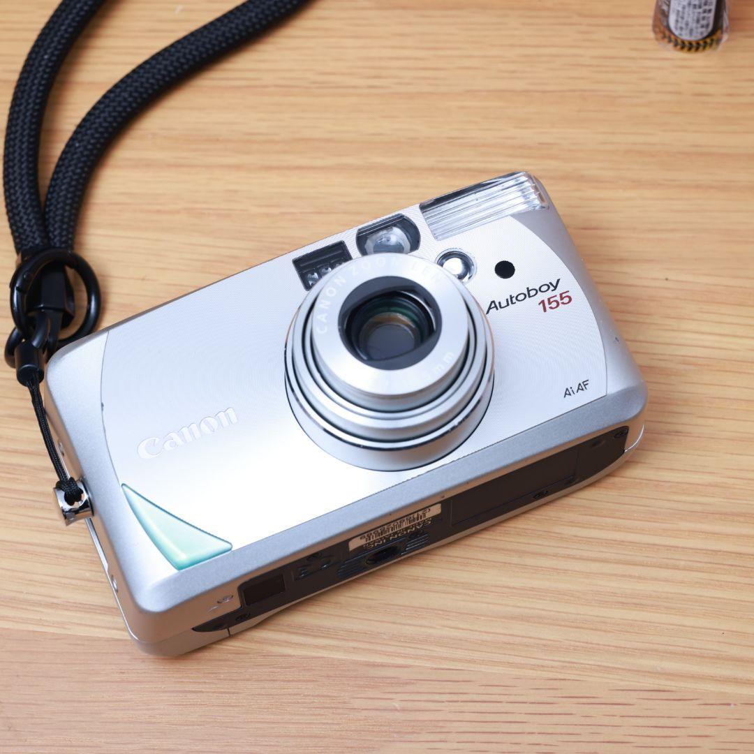 フィルムカメラ Canon Autoboy155 フィルム電池付き