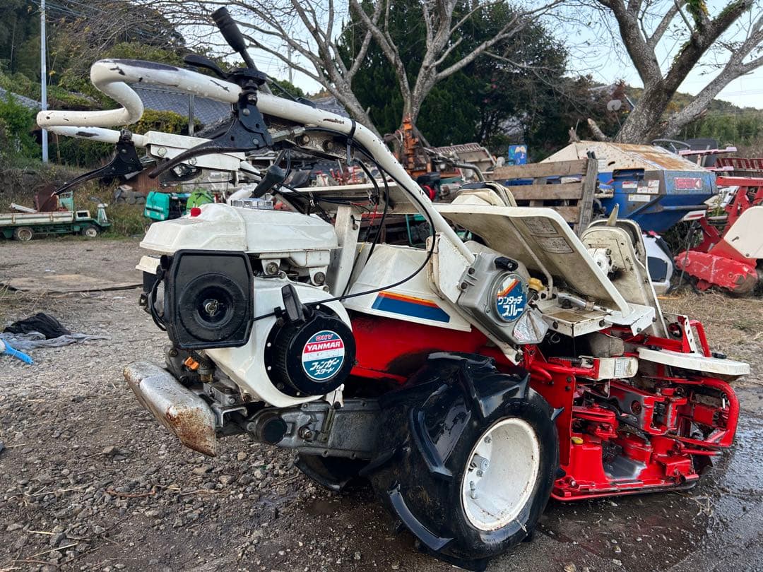 宮崎　ヤンマー　バインダー　2条　5.5馬力　 自動紐通し　YB65 動画あり