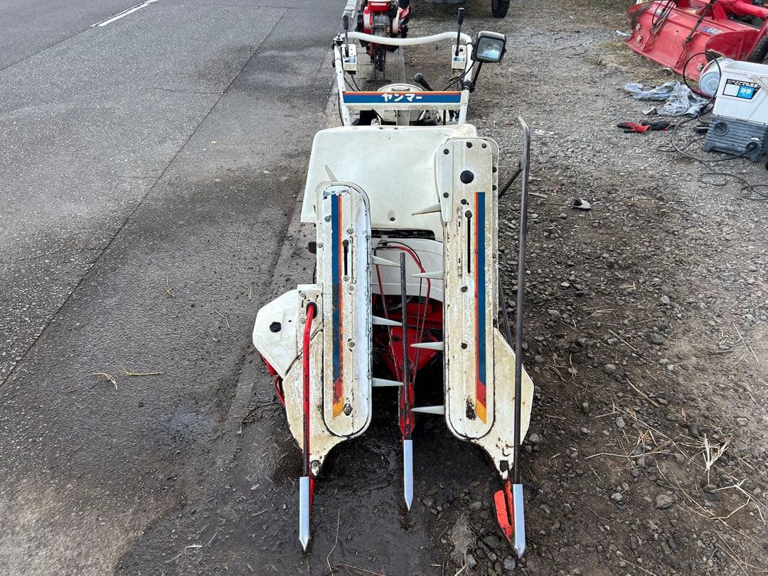 宮崎　ヤンマー　バインダー　2条　5.5馬力　 自動紐通し　YB65 動画あり