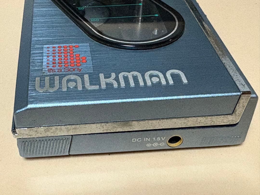 希少SONY ソニー ウォークマン WM-30 カセットプレイヤーライトブルー