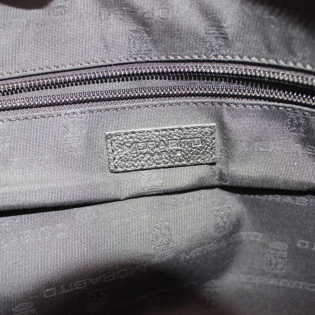 MORABITO ビジネスバッグ レザー ブラック 通勤用 トートバッグ