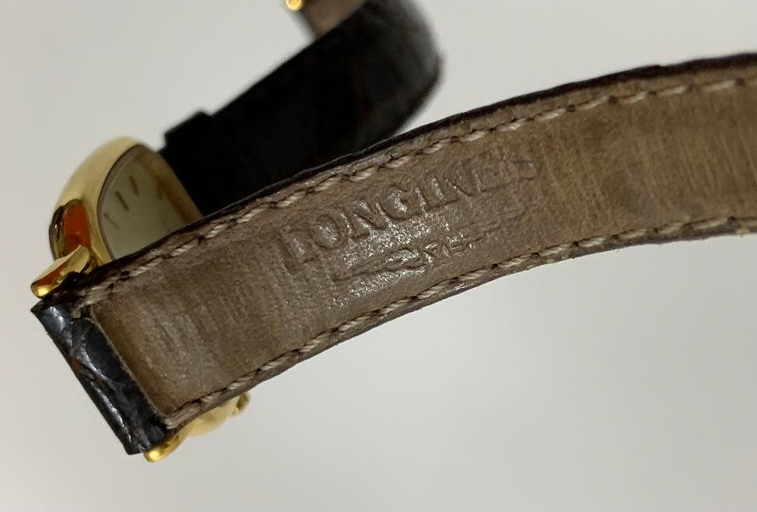 ロンジン LONGINES ゴールドカラー アナログ レディース腕時計 ジャンク