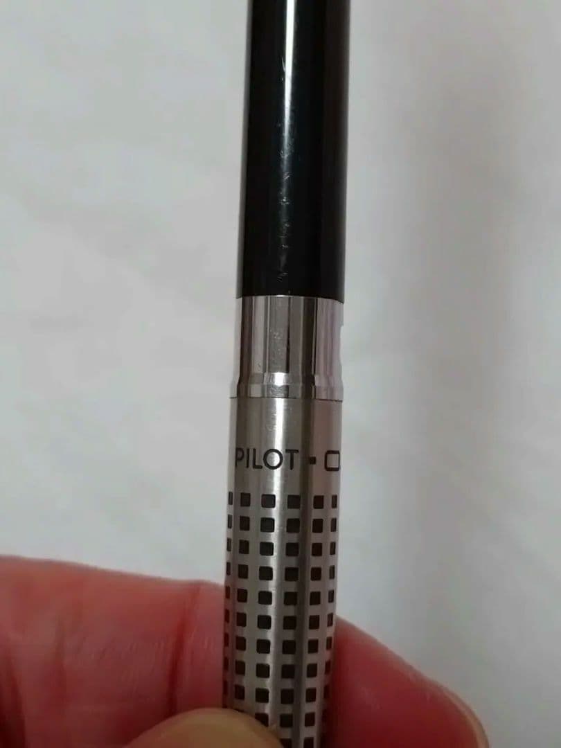 中古美品0.3pilotパイロットシャープペンブラック金属竿箱芯セット　送料無料