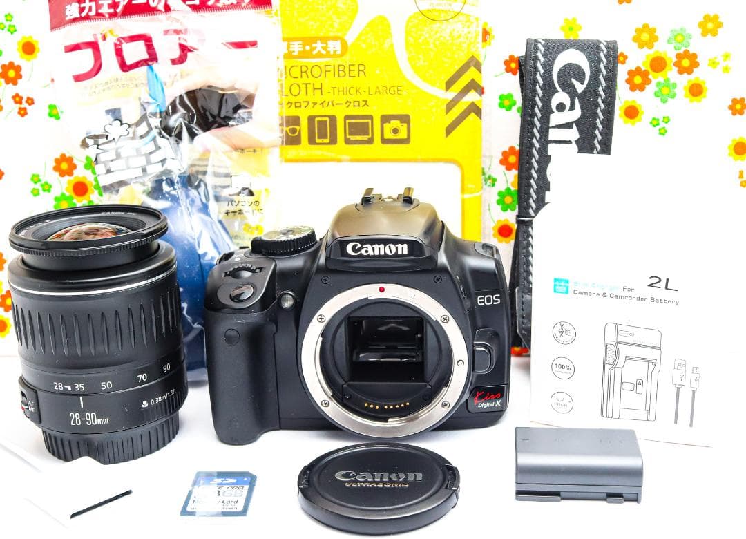 Canon kiss x ☆スマホに転送☆初心者向け一眼レフ☆軽くて簡単