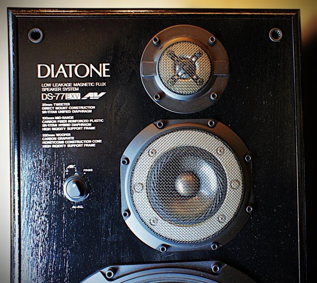 【超美品】　DIATONE ダイヤトーンスピーカー DS-77EXV ：（R側）