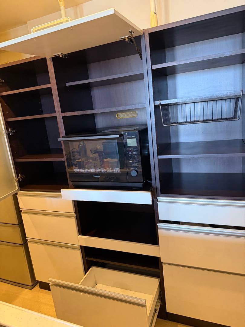 インザルーム　ホワイト　食器棚　大容量　一週間限定出品