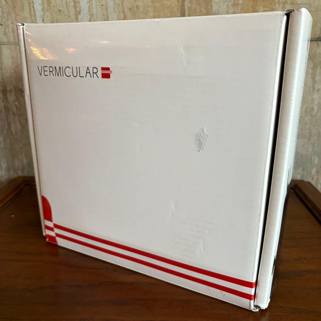 【未使用】VERMICULAR オーブンポットラウンド　22 パールグレー