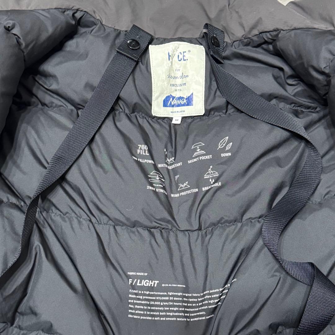 F/CE. × NANGA × Steven Alan DOWN JACKET