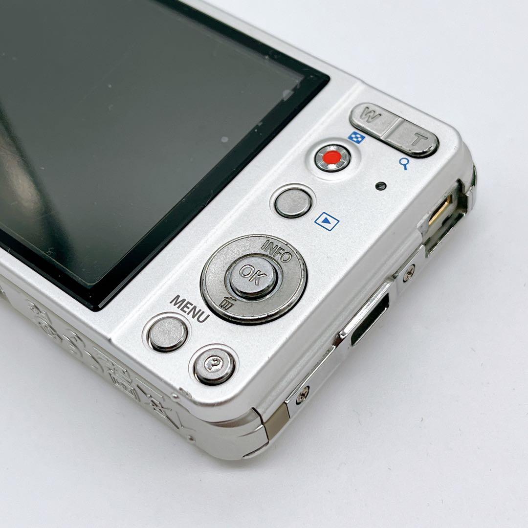 【希少】OLYMPUS VG-140 オールド コンデジ シルバー ソフトケース