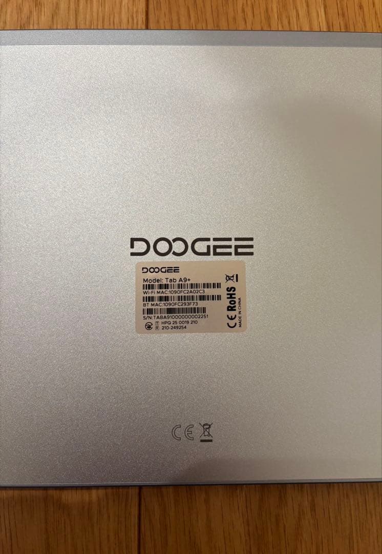 【タブレット Wi-Fiモデル】A9+ Android 15