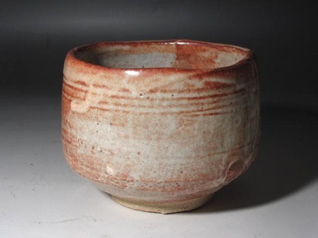 ★　加藤卓男　志野茶碗　温かみある一品です★x561