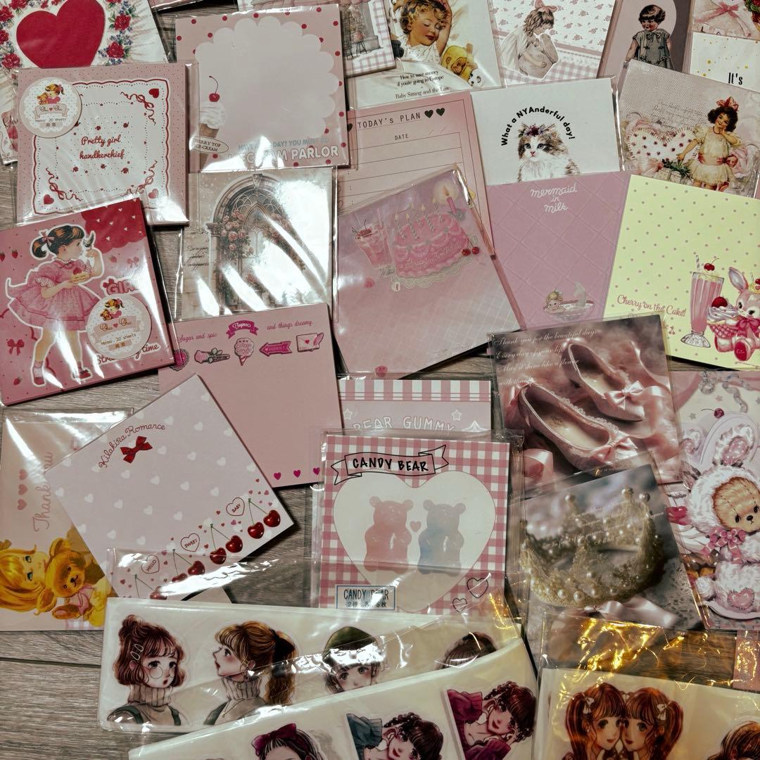 紙物 まとめ売り デザインペーパー バラメモ 大量