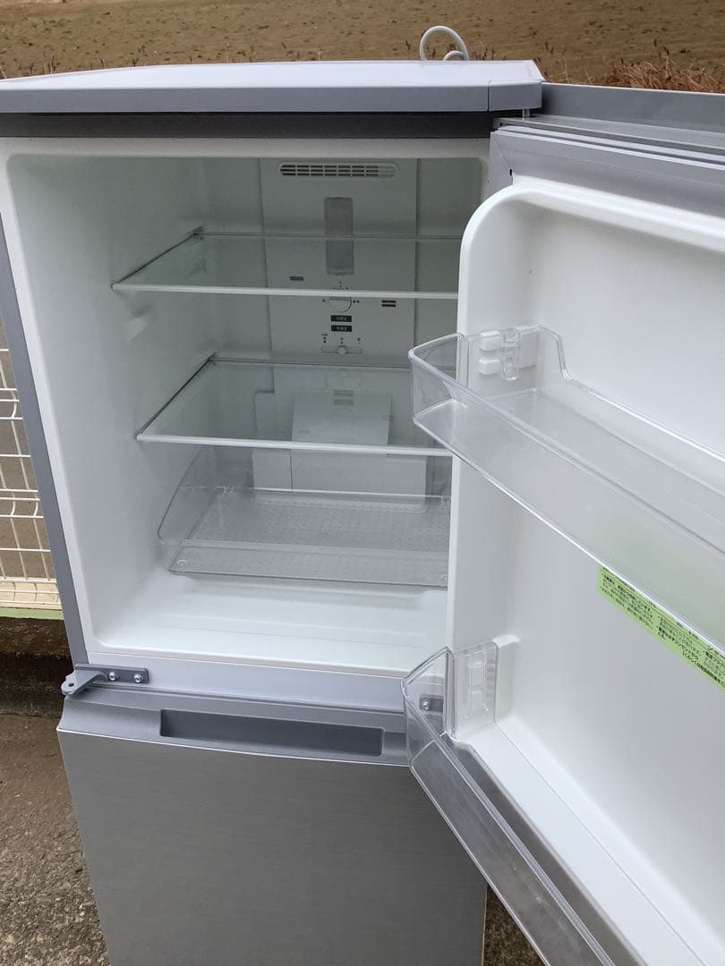 2021年製 シャープ 2ドア冷凍冷蔵庫 SJ-D15G-S 152L★