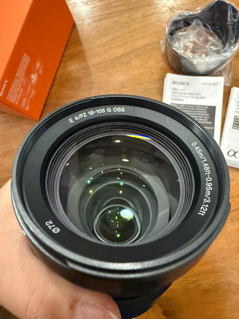 【美品】人気のSONY Gレンズ　 E PZ 18-105mm F4 G OSS