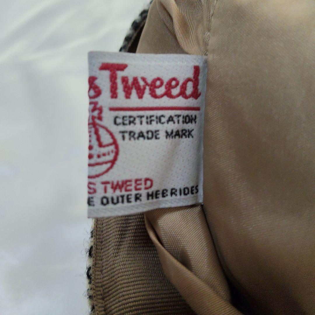 新品 GLENAPPIN ハリスツイードパッチワーク ベイカーボーイキャスケット