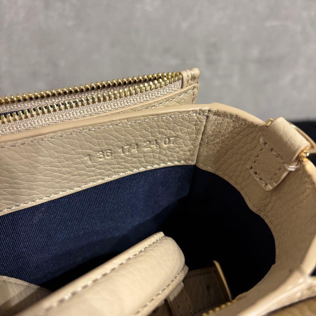 未使用級 MAISON de SABRÉ ショルダーバッグ ベージュ 2way