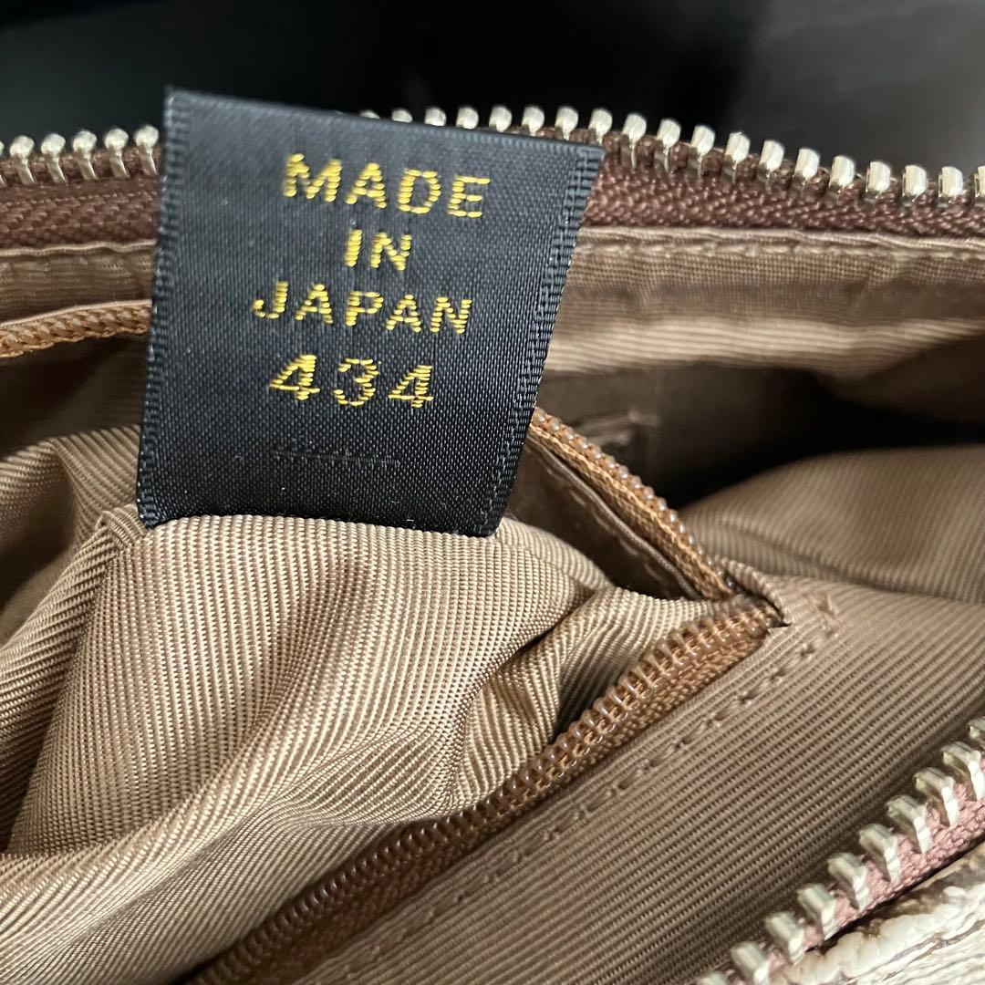 【美品】JRA ラクジュ　バッグ　ショルダー　ハンド　2way シャークレザー革