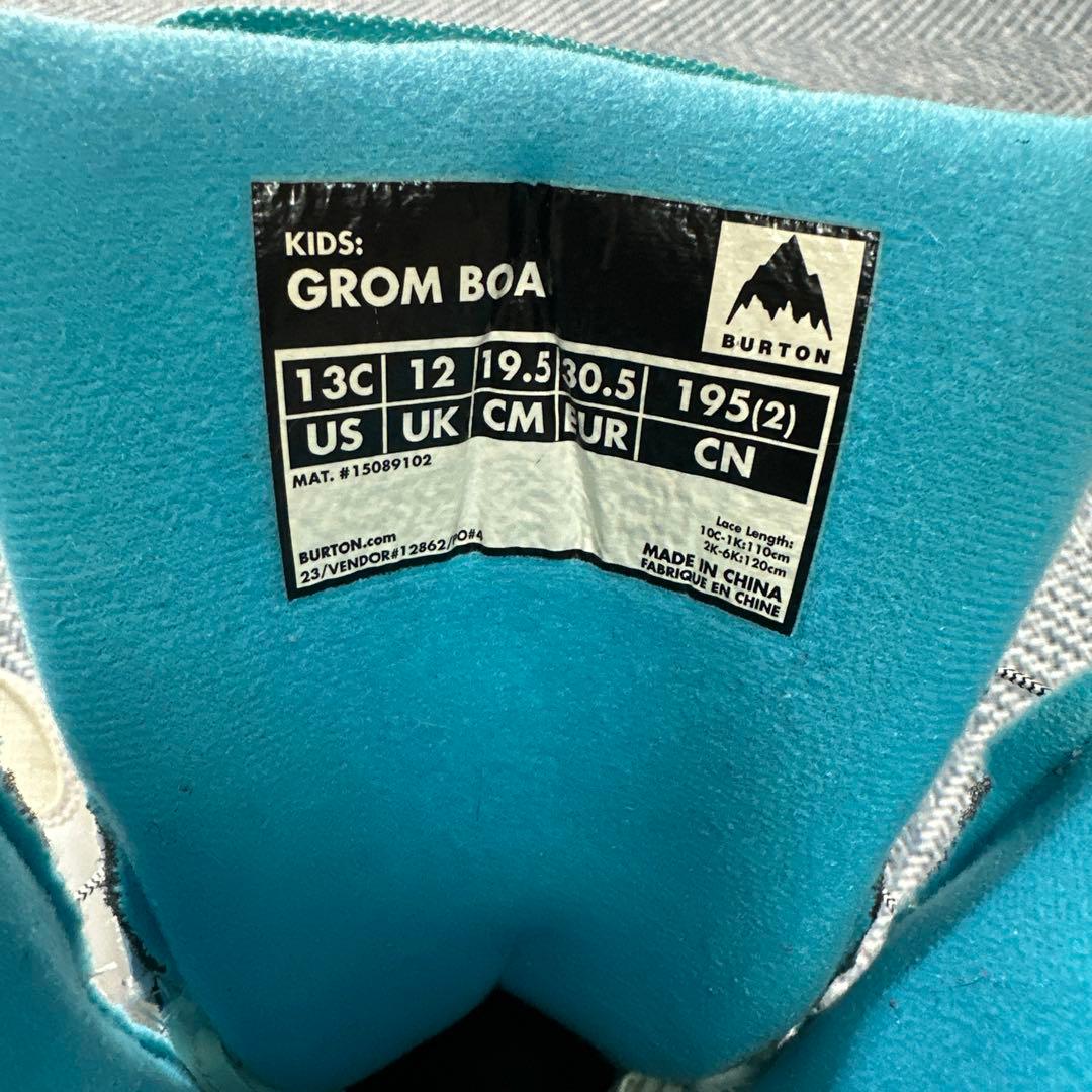 Burton ブーツ 19.5 グロム