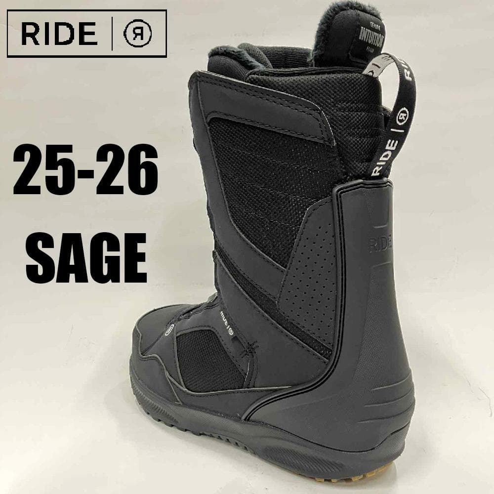 【新品】25-26 RIDE SAGE 23.0cm 女性用スノーボードブーツ