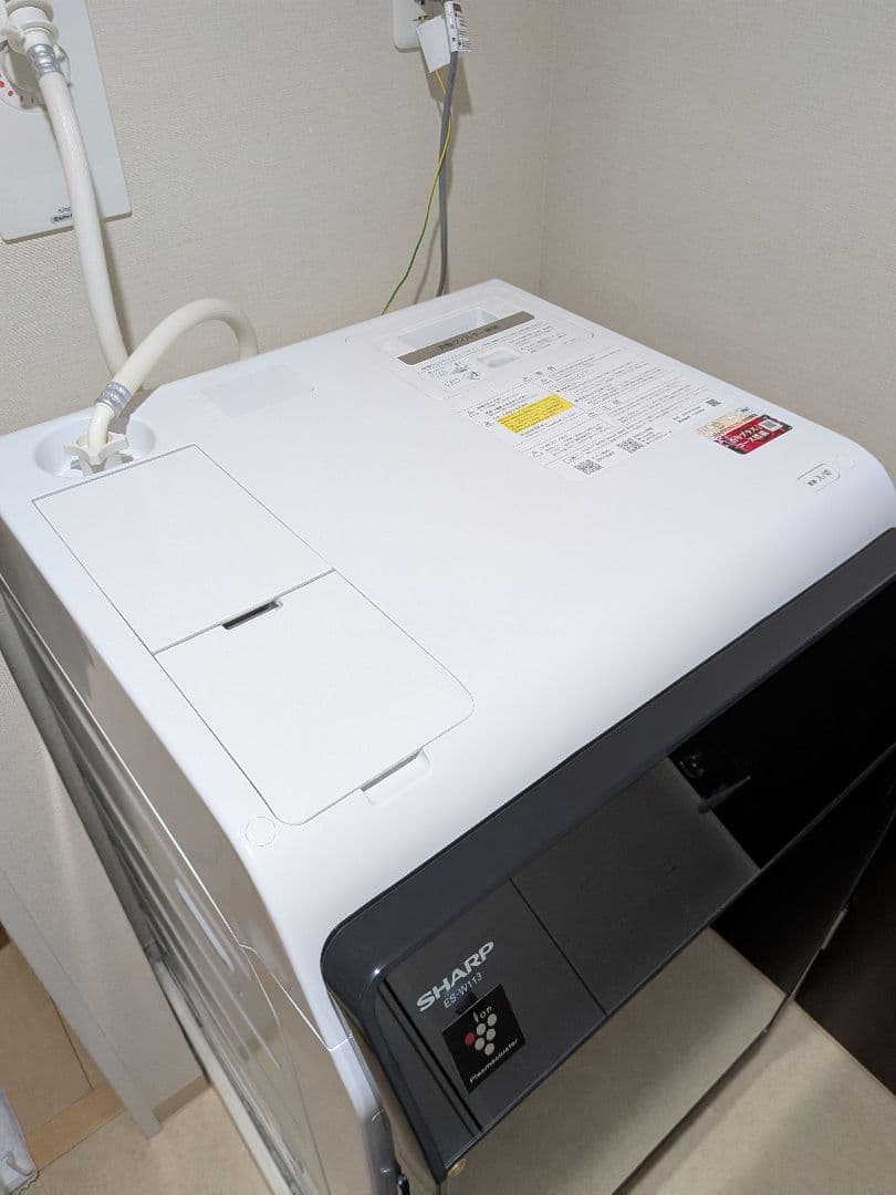【右開き】SHARP ドラム式洗濯乾燥機　 ES-W113 本体