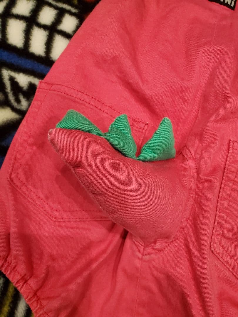 る*あ様 ヒスミニ　ミニラサロペ　立体尻尾　90　M