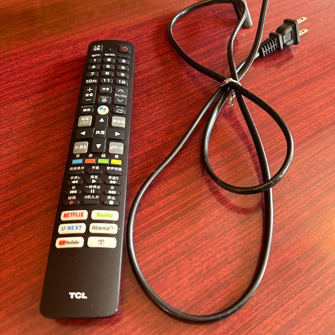 【美品】 TCL テレビ 32型 2022年製 32S5200A リモコン付き