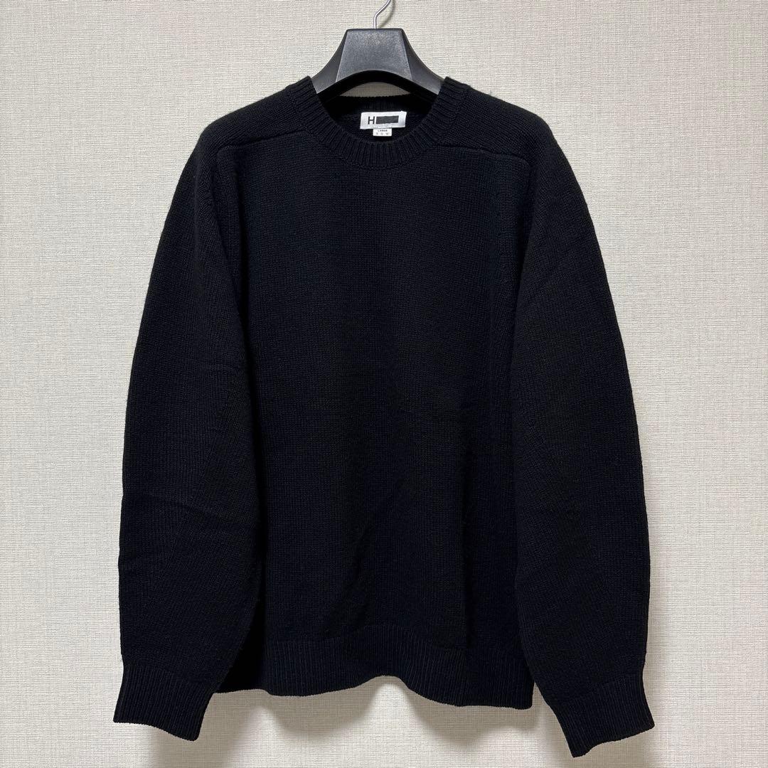 みずき H BEAUTY＆YOUTH ブラックニット L