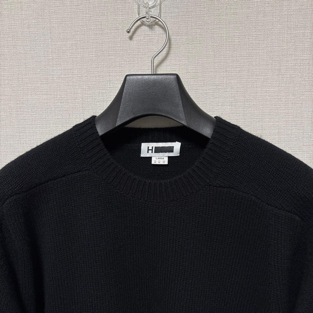 みずき H BEAUTY＆YOUTH ブラックニット L