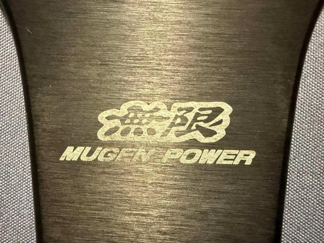 無限 MUGEN ステアリング momo 純正品 バックスキン