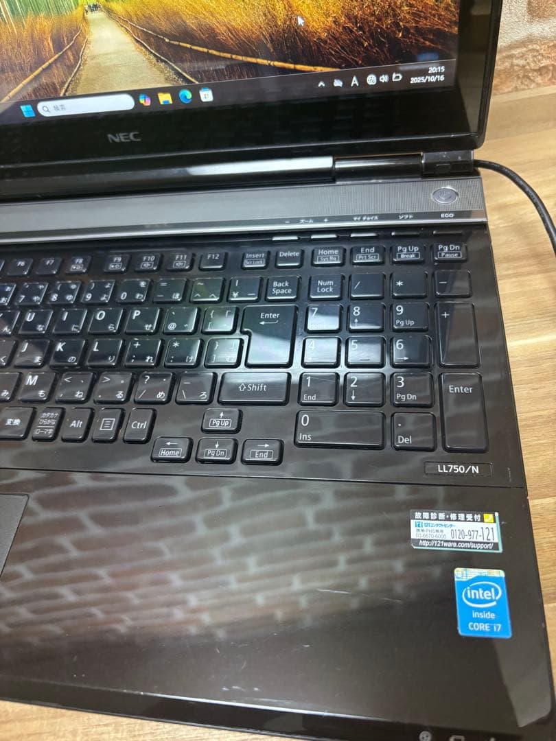 NEC ノートCore i7 タッチパネル搭載　訳あり激安特価‼︎✨